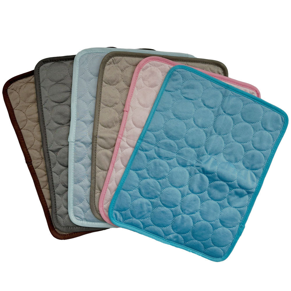 Cool Kelpie Ice-Silk Cooling Mat | Gel-Free, Washable, No Power Needed