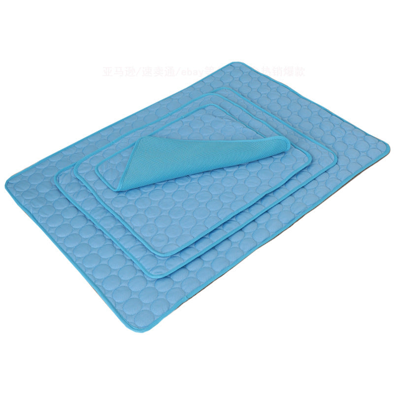 Cool Kelpie Ice-Silk Cooling Mat | Gel-Free, Washable, No Power Needed